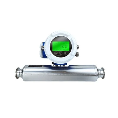 Medidor de flujo de Coriolis sanitario e higiénico